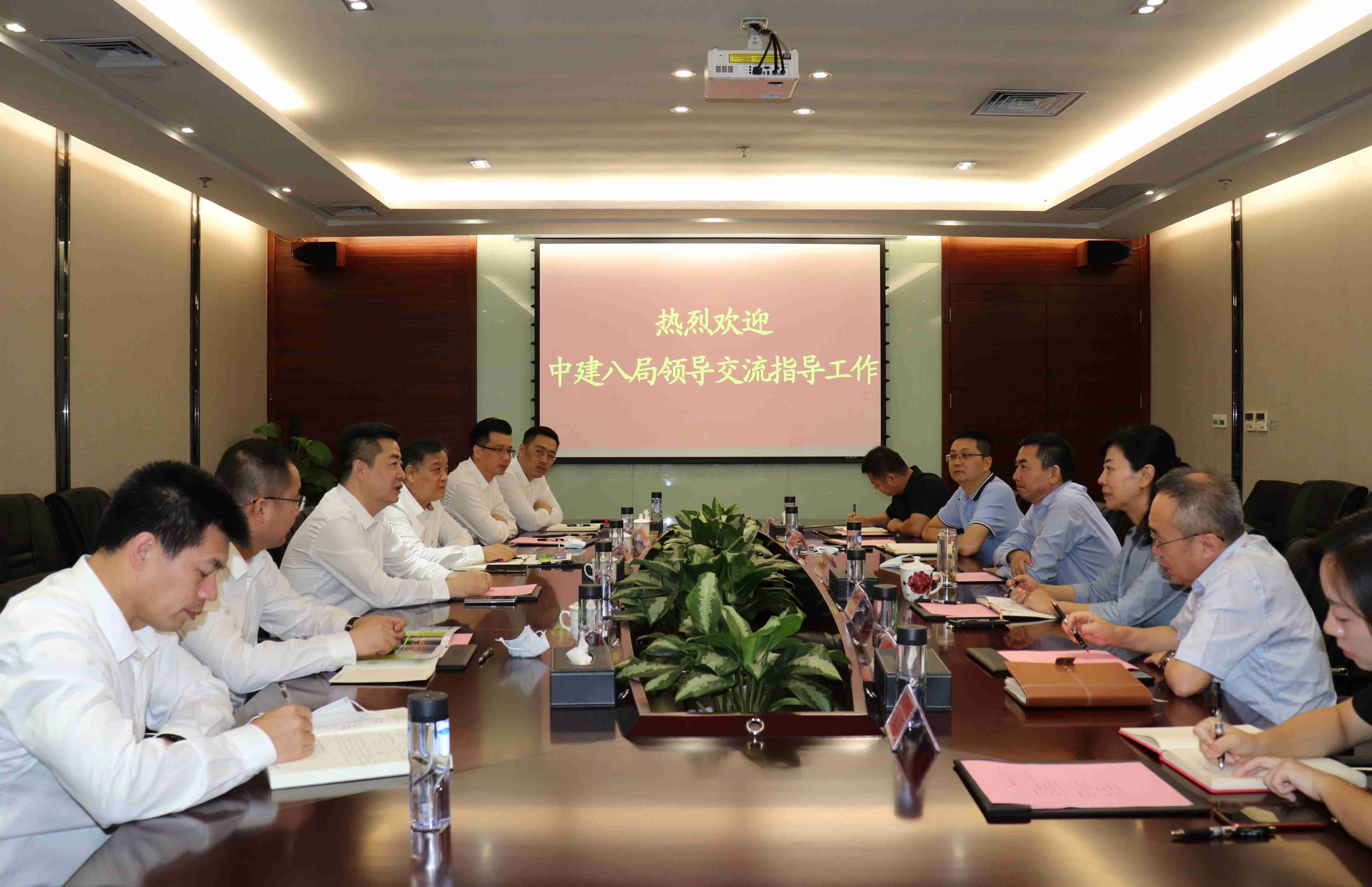中国构筑第八工程局辅导到访k8凯发
